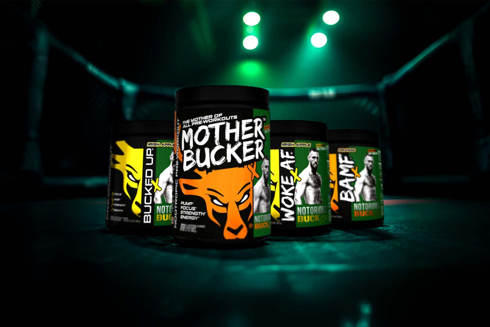 Bucked Up X Conor Mcgregor Pre Workouts