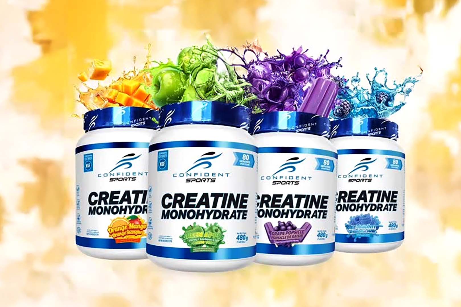 Confident Sports Flavored Creatine