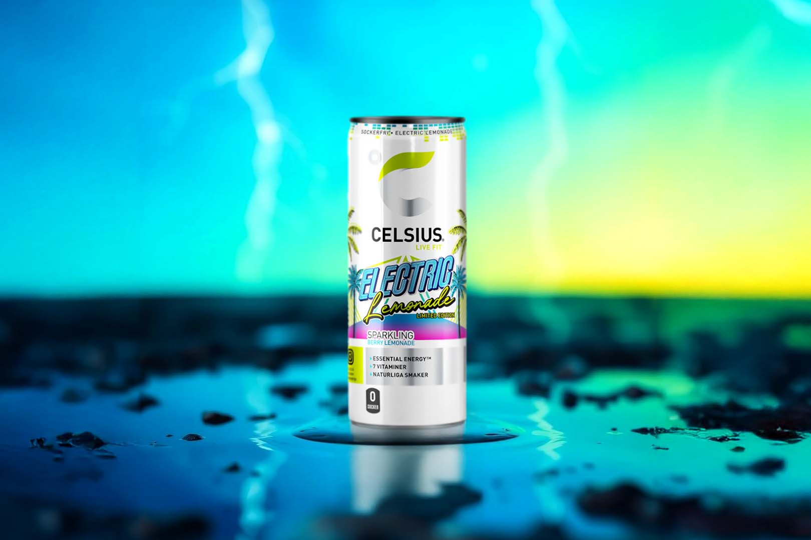 Electric Lemonade Celsius Energy Drink