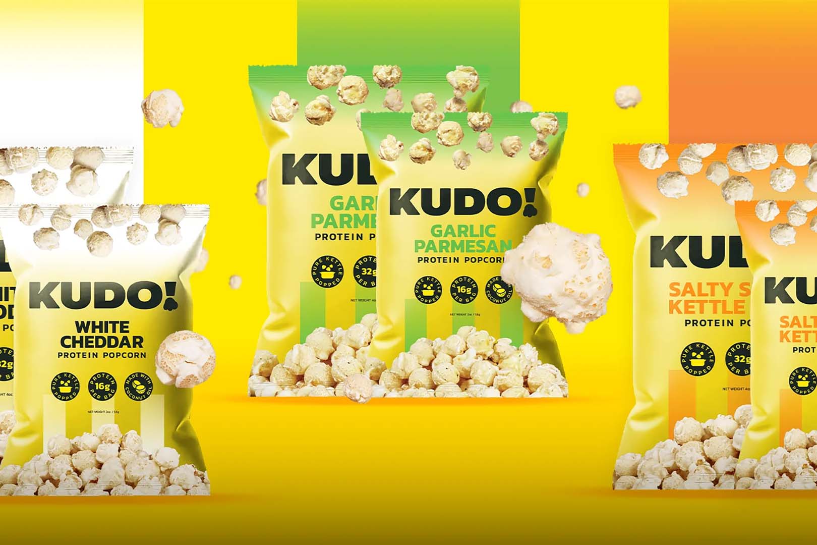 Kudo Revamped Protein Popcorn