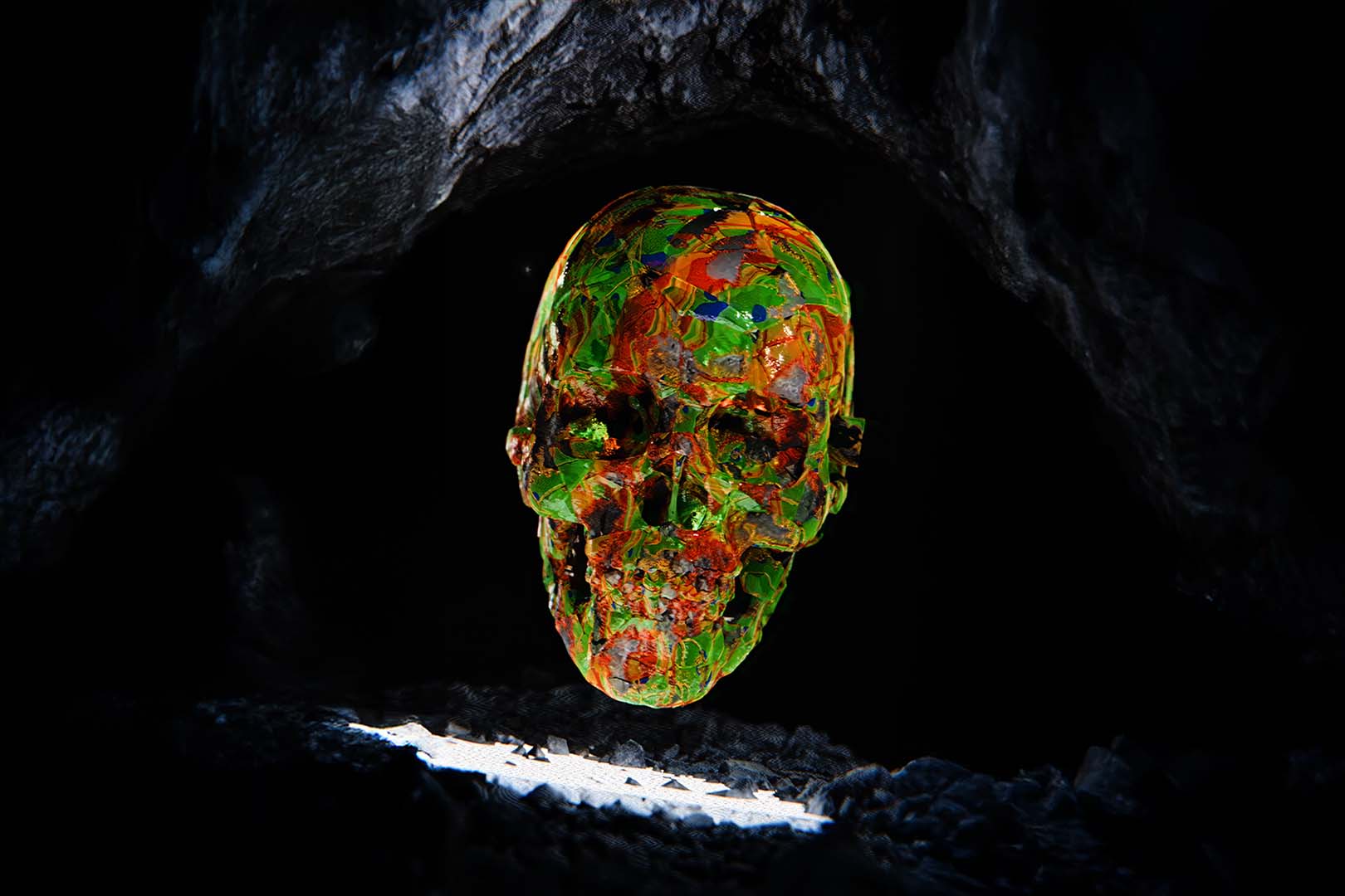 Panda Teases Orange And Green Skull Flavor