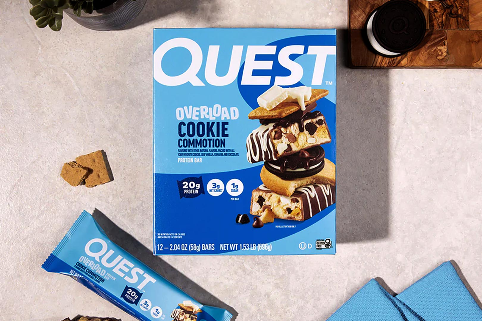 Quest Overload Protein Bar 1