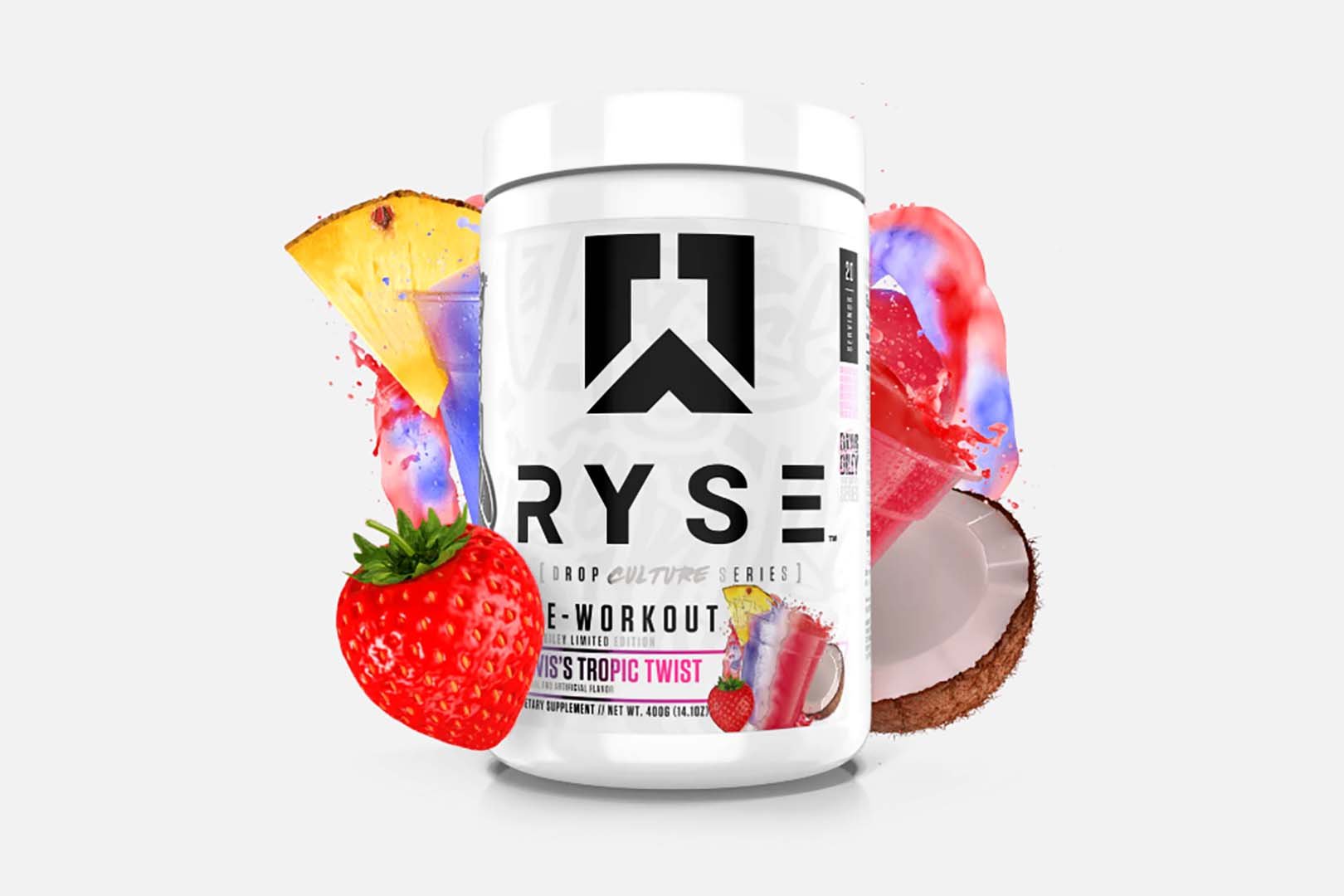 Ryse Davis Tropic Twist Pre Workout