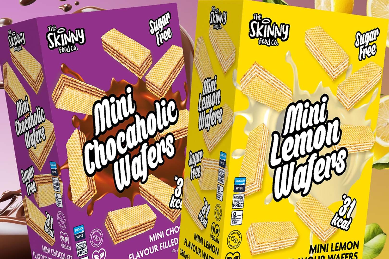 Skinny Food Mini Wafers