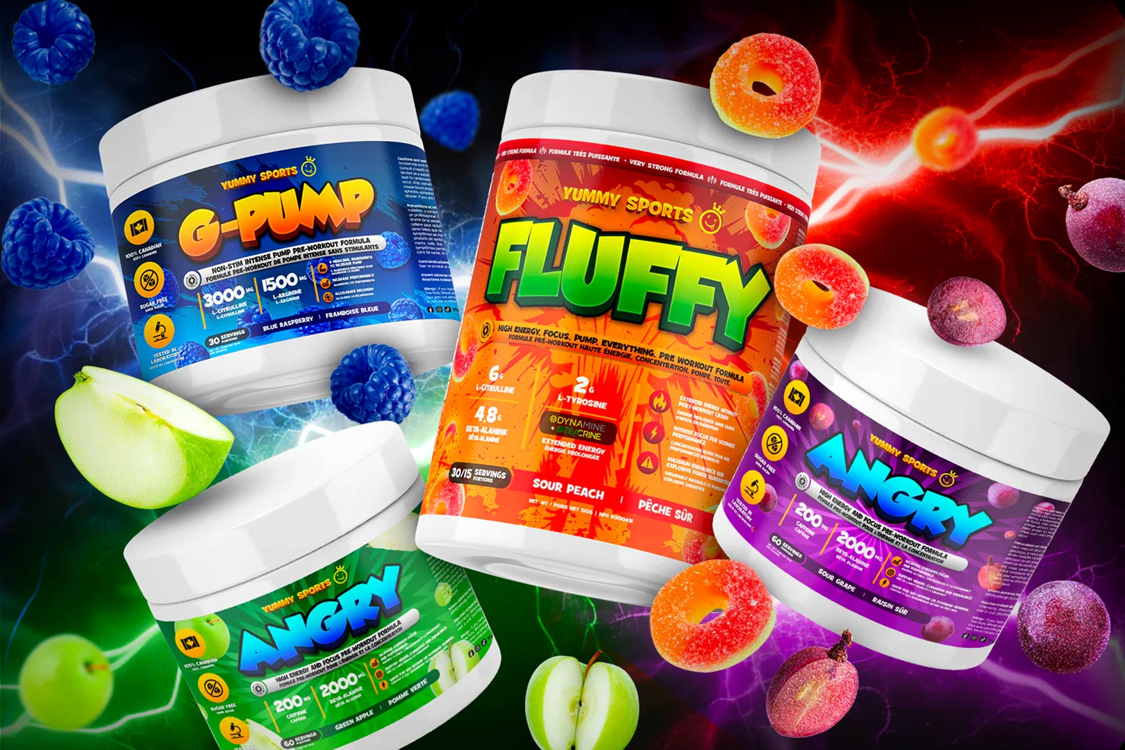 Yummy Sports Fluffy Pre Workout