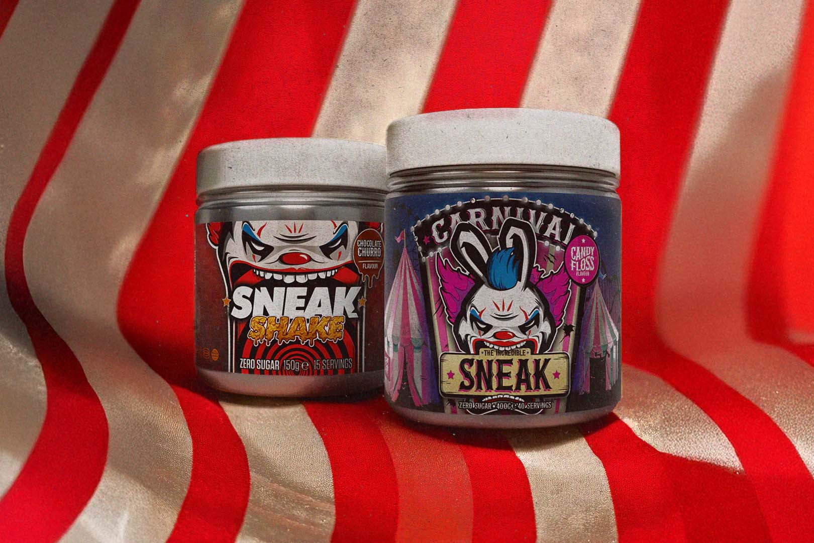 Carnival Sneak Shake Flavors