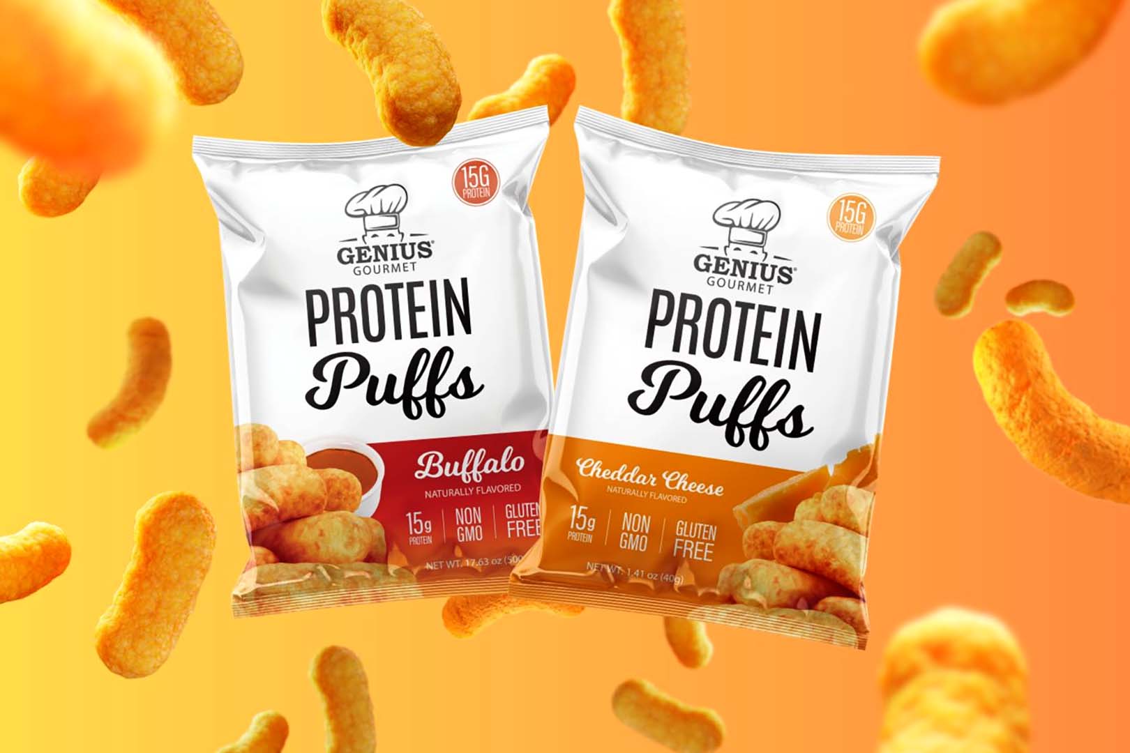 Genius Gourmet Protein Puffs