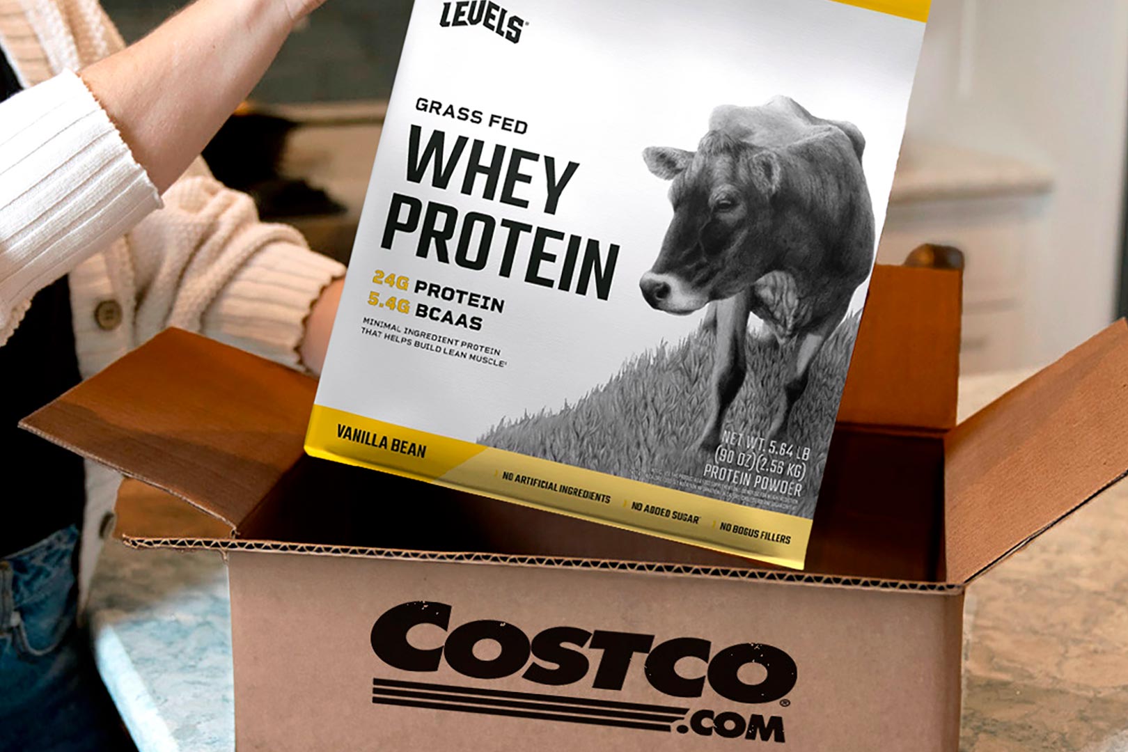 Levels Vanilla Whey Protein At Costco