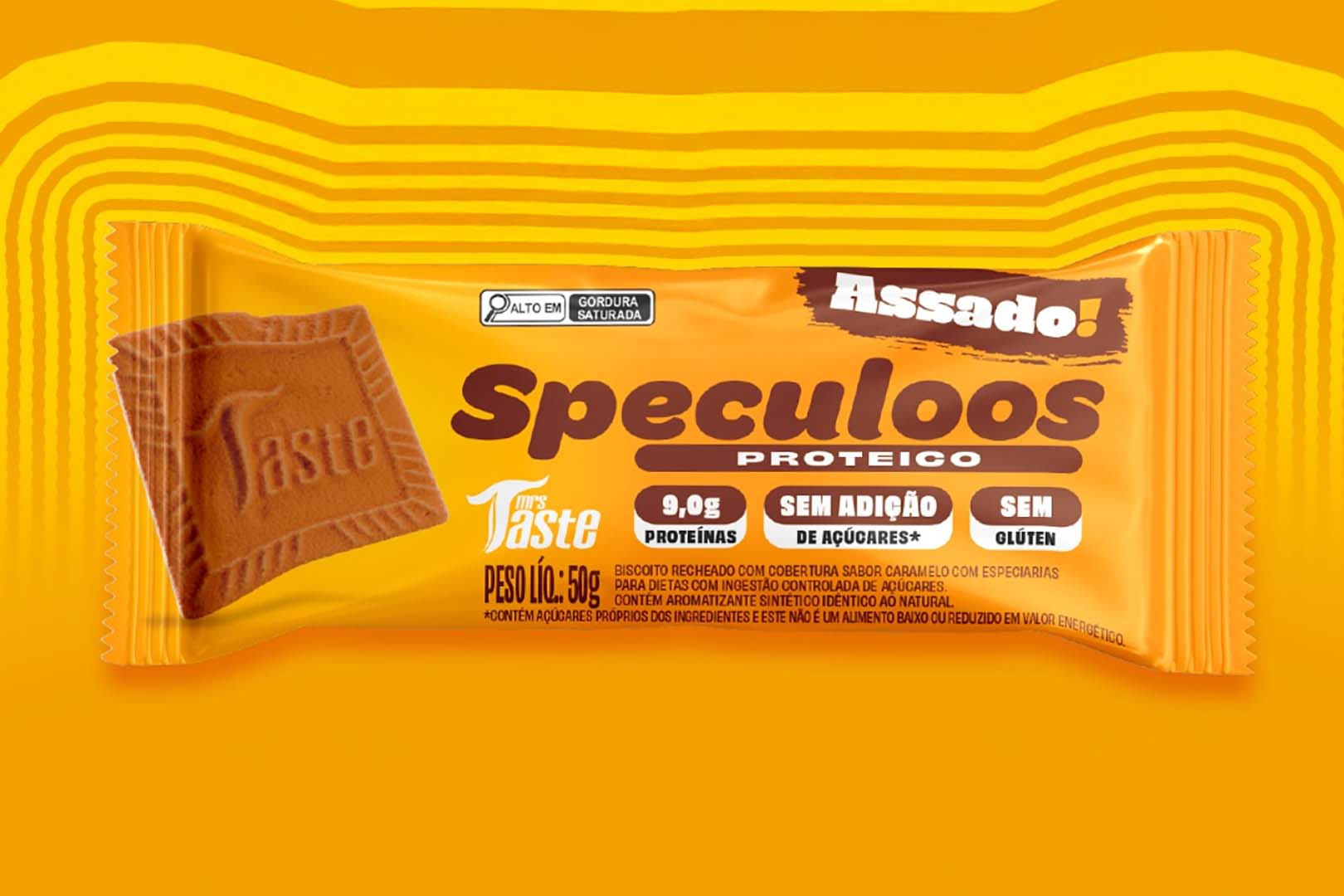 Mrs Taste Speculoos Protein Bar