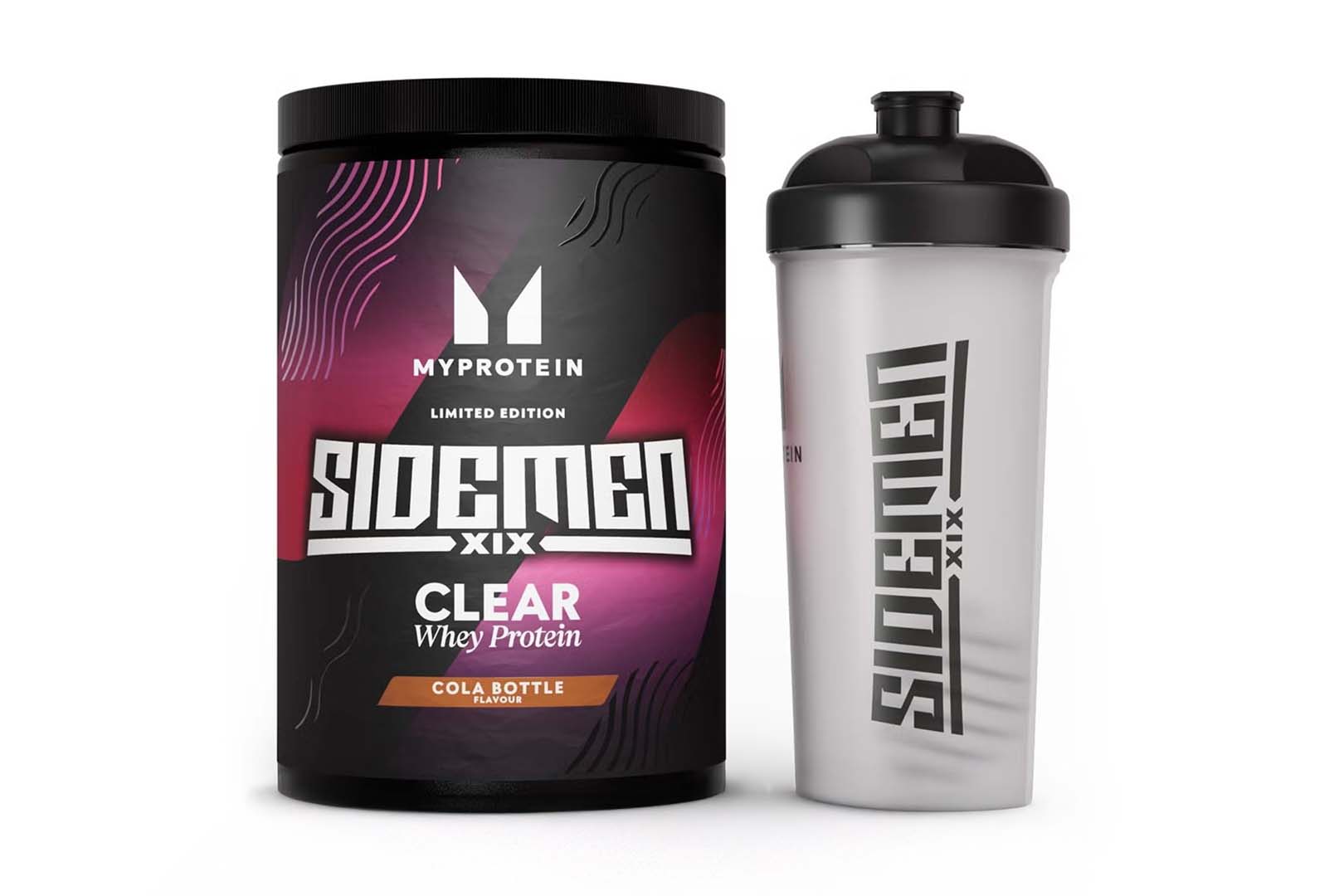 Myprotein X Sidemen Bring Back Cola Bottle Clear Protein