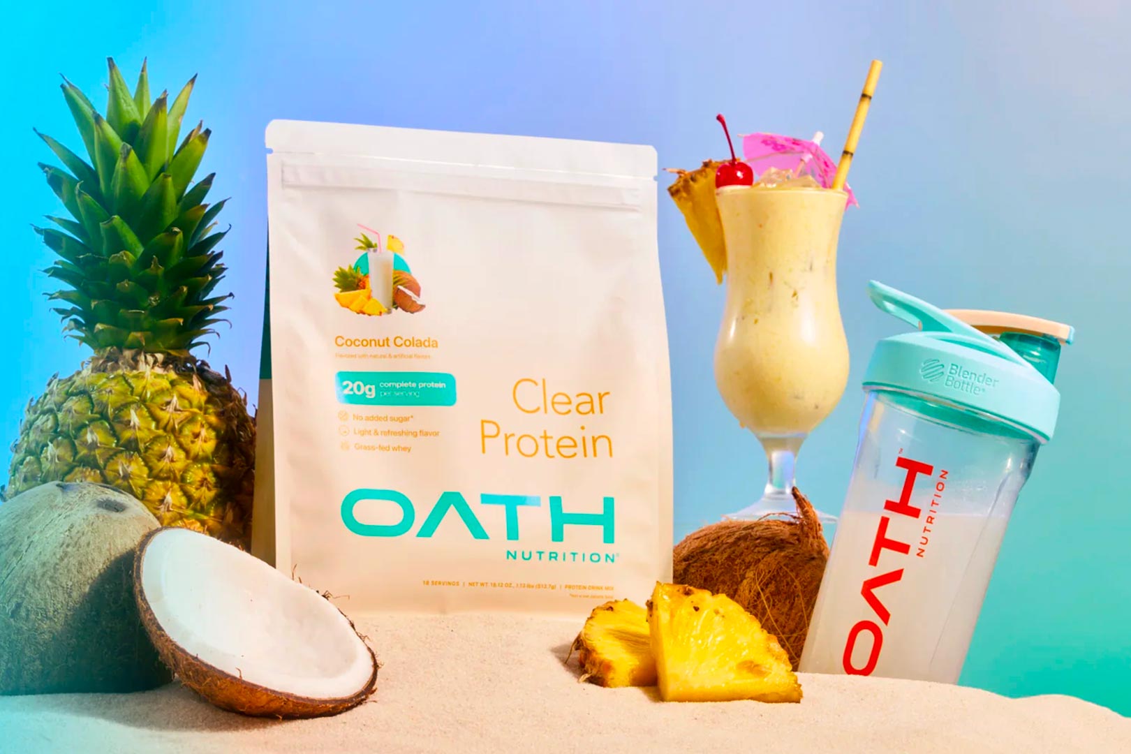 Oath Coconut Colada Clear Protein