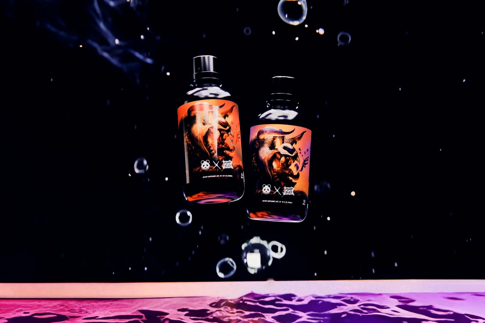 Panda and Pump Sauce collaborate for a well-rounded and thermogenic liquid pre-workout