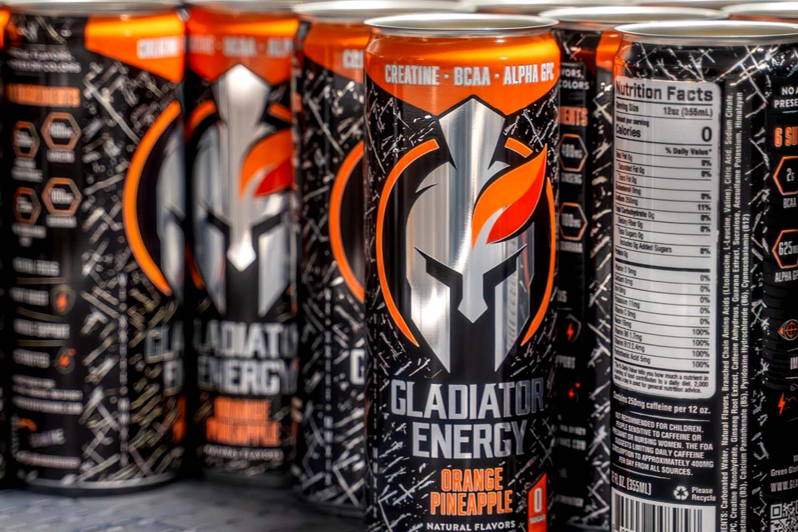 Revamped Gladiator Energy Drink 1