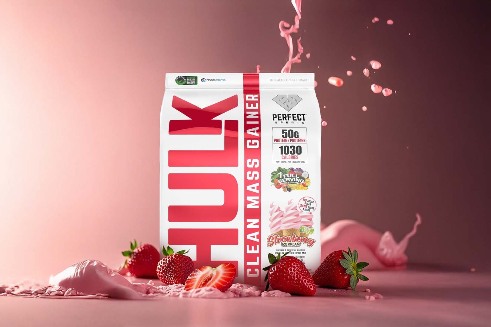 Strawberry Ice Cream Perfect Sports Hulk