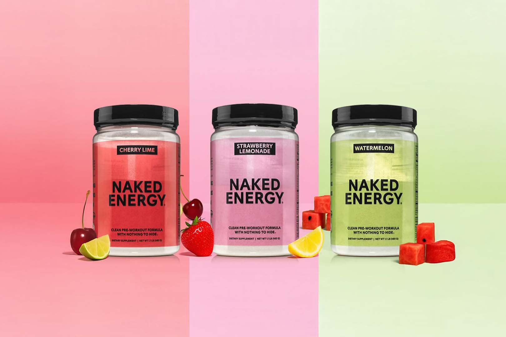 Three New Flavors Of Naked Energy