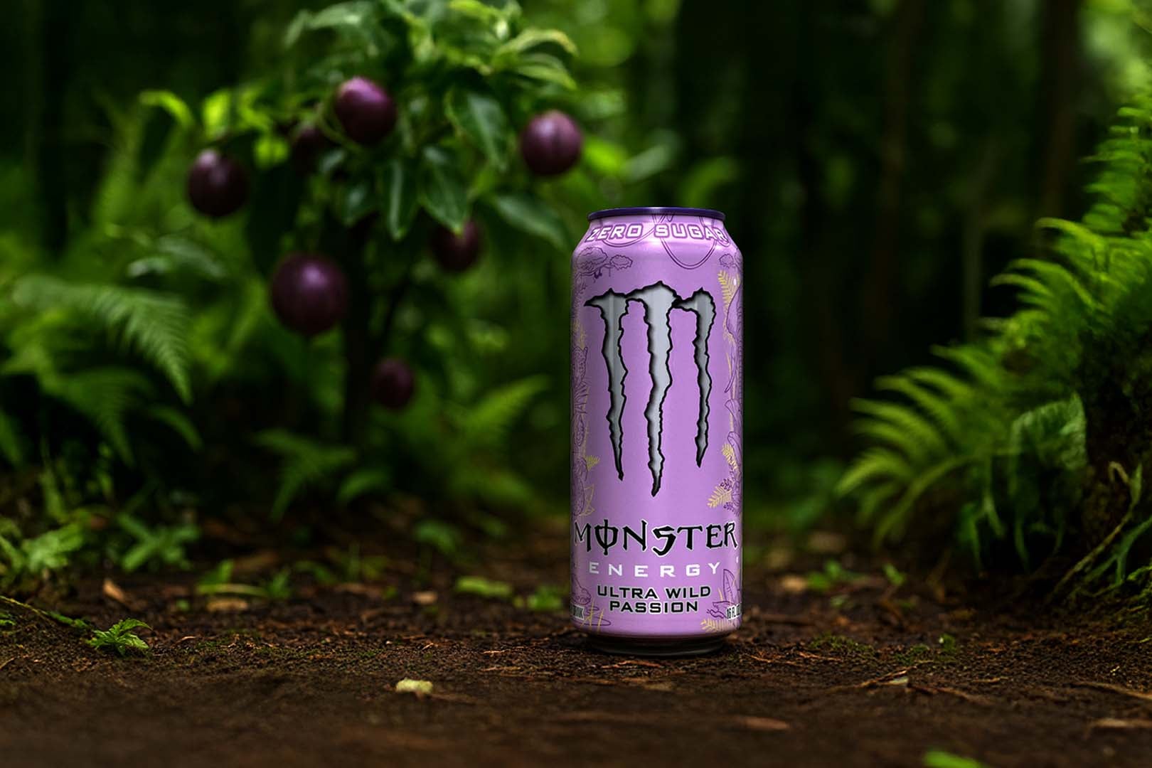Monster Ultra Wild Passion Can Design And Flavor