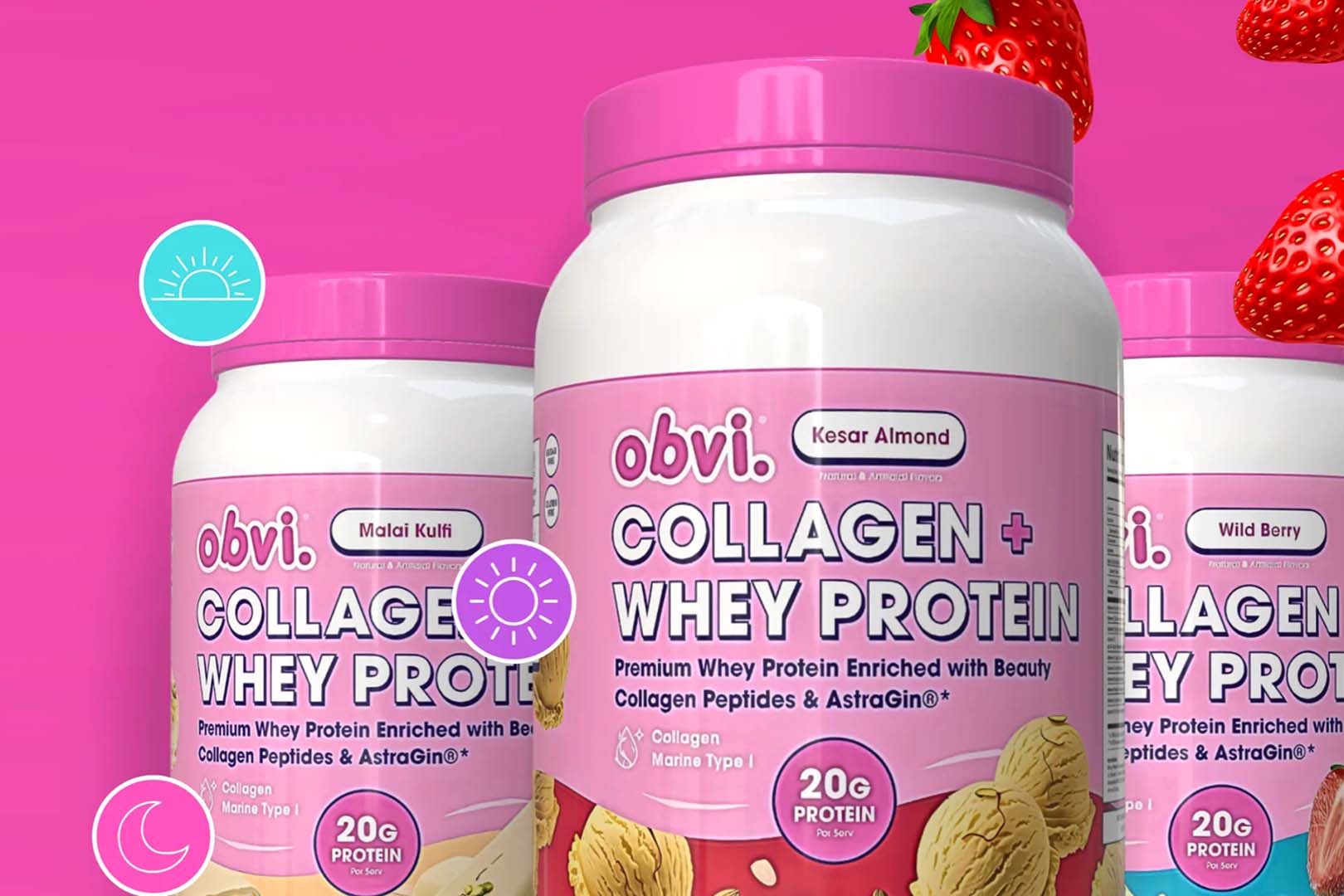 Obvi Collagen Whey Protein
