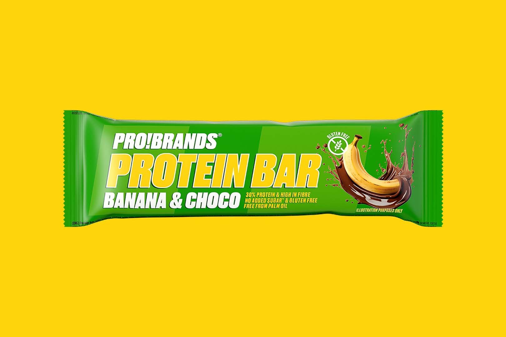 Banana Choco Probrands Protein Bar