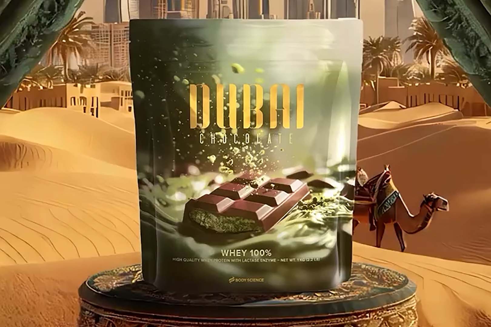 Body Science Dubai Chocolate Protein Powder