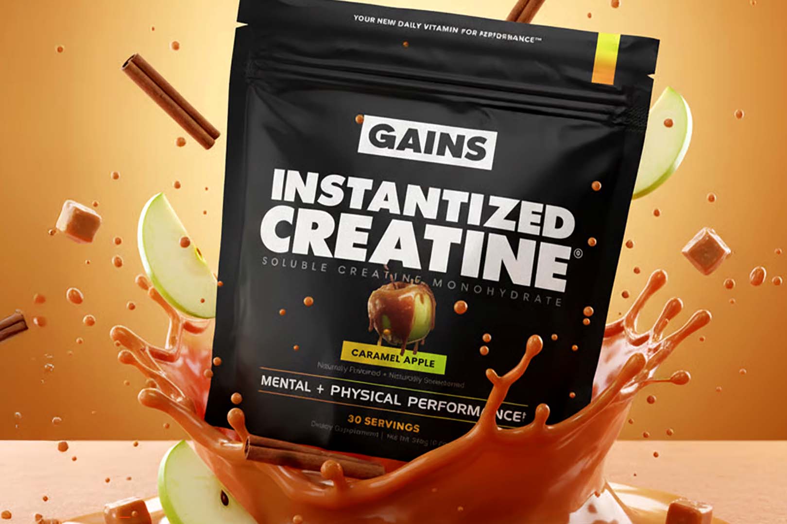 Gains In Bulk Caramel Apple Creatine