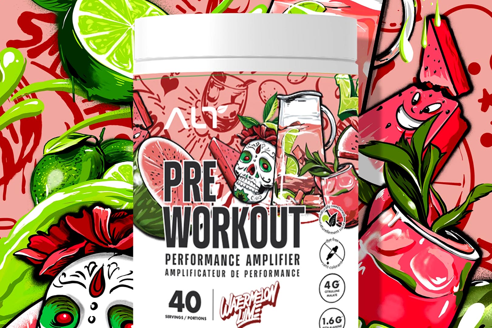 Alt Watermelon Lime Pre Workout
