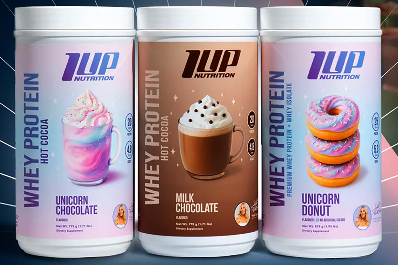 Heidi Somers X 1 Up Protein Hot Cocoa