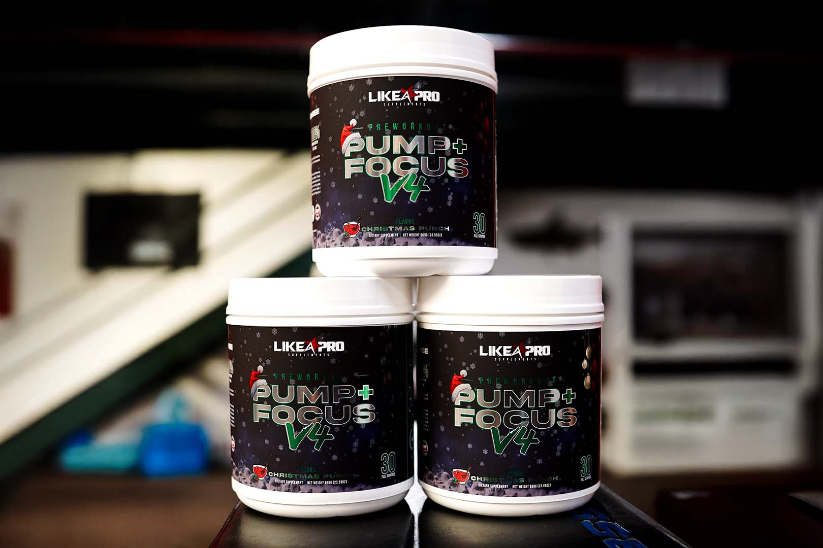 Like A Pro Christmas Punch Pump Focus