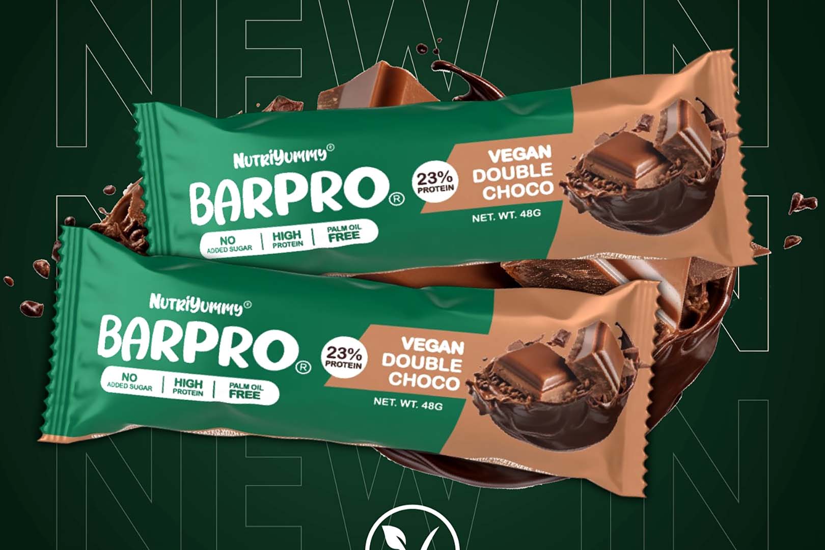 Nutriyummy Vegan Double Choco Barpro
