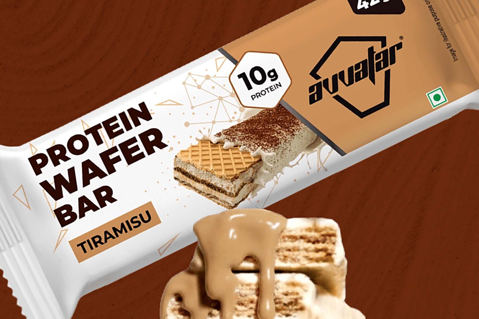 Avvatar Tiramisu Protein Wafer Bar