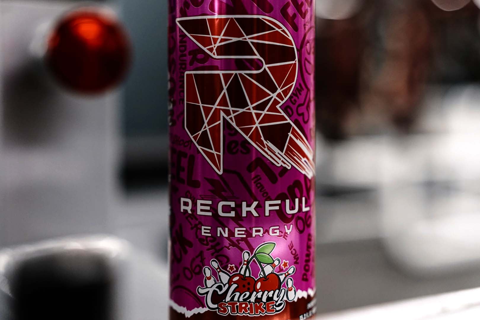 Cherry Strike Reckful Energy Drink