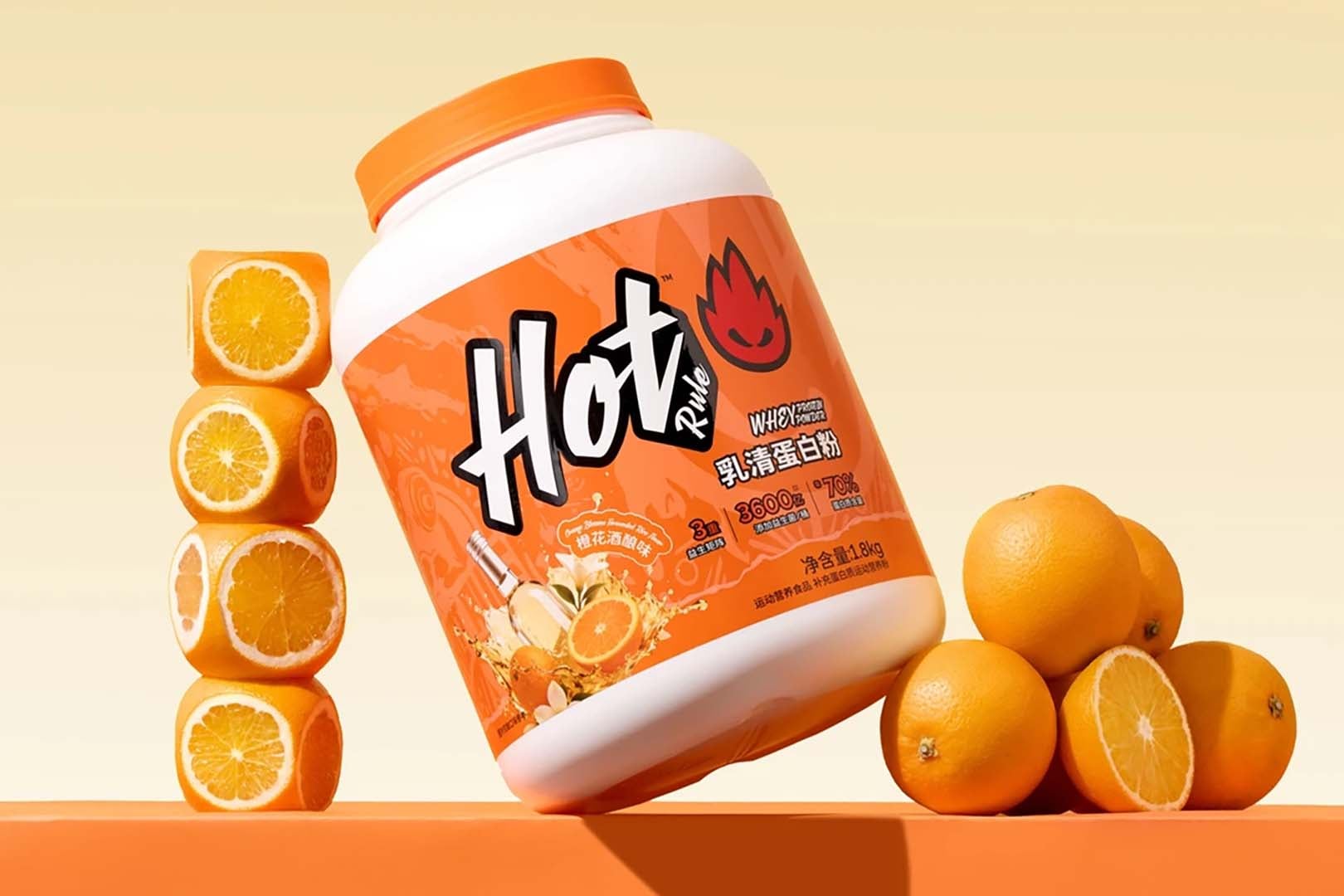 Hot Rule Orange Blossom Whey Protein