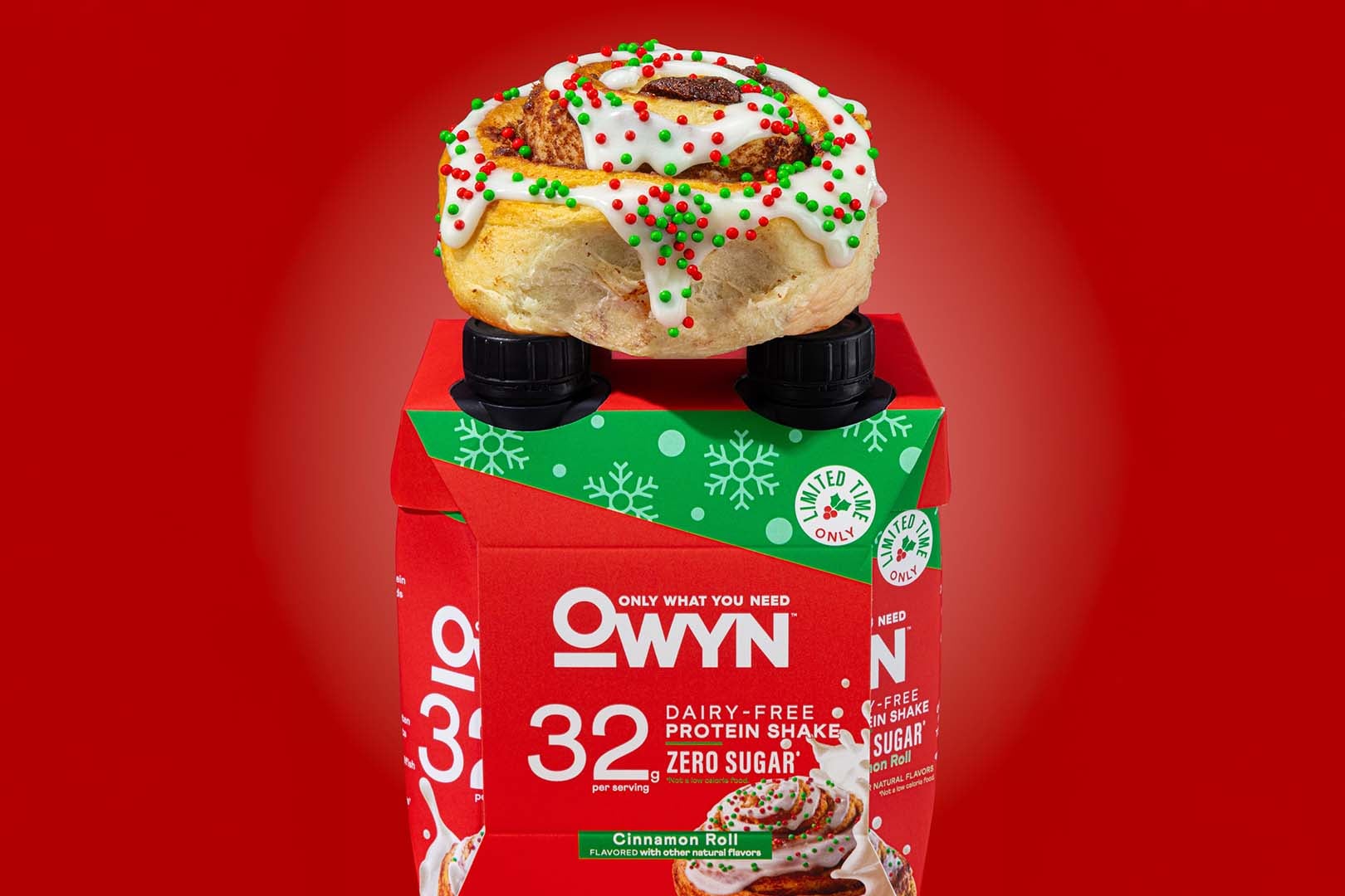 Owyn Cinnamon Roll Protein Shake