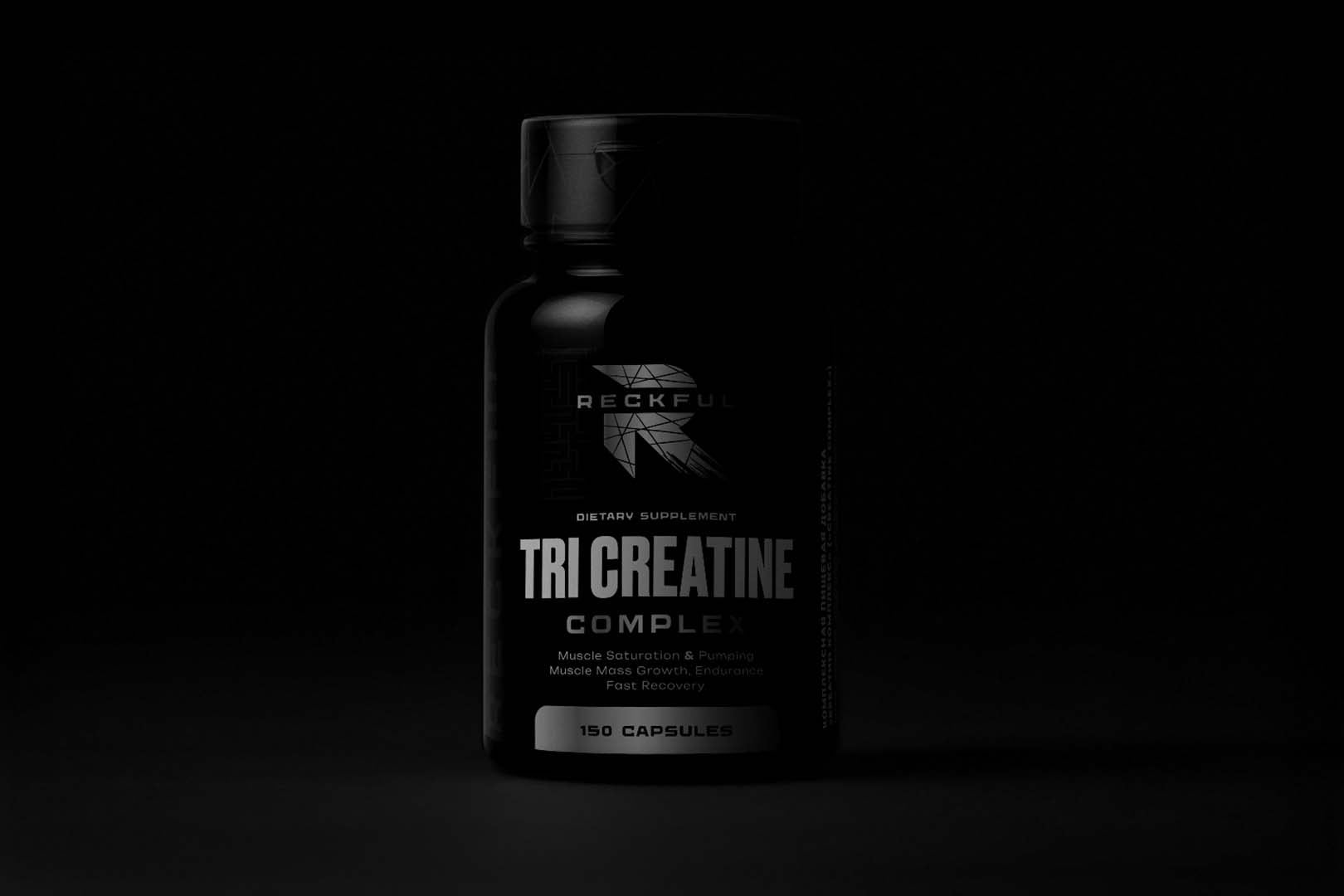 Reckful Tri Creatine Capsules