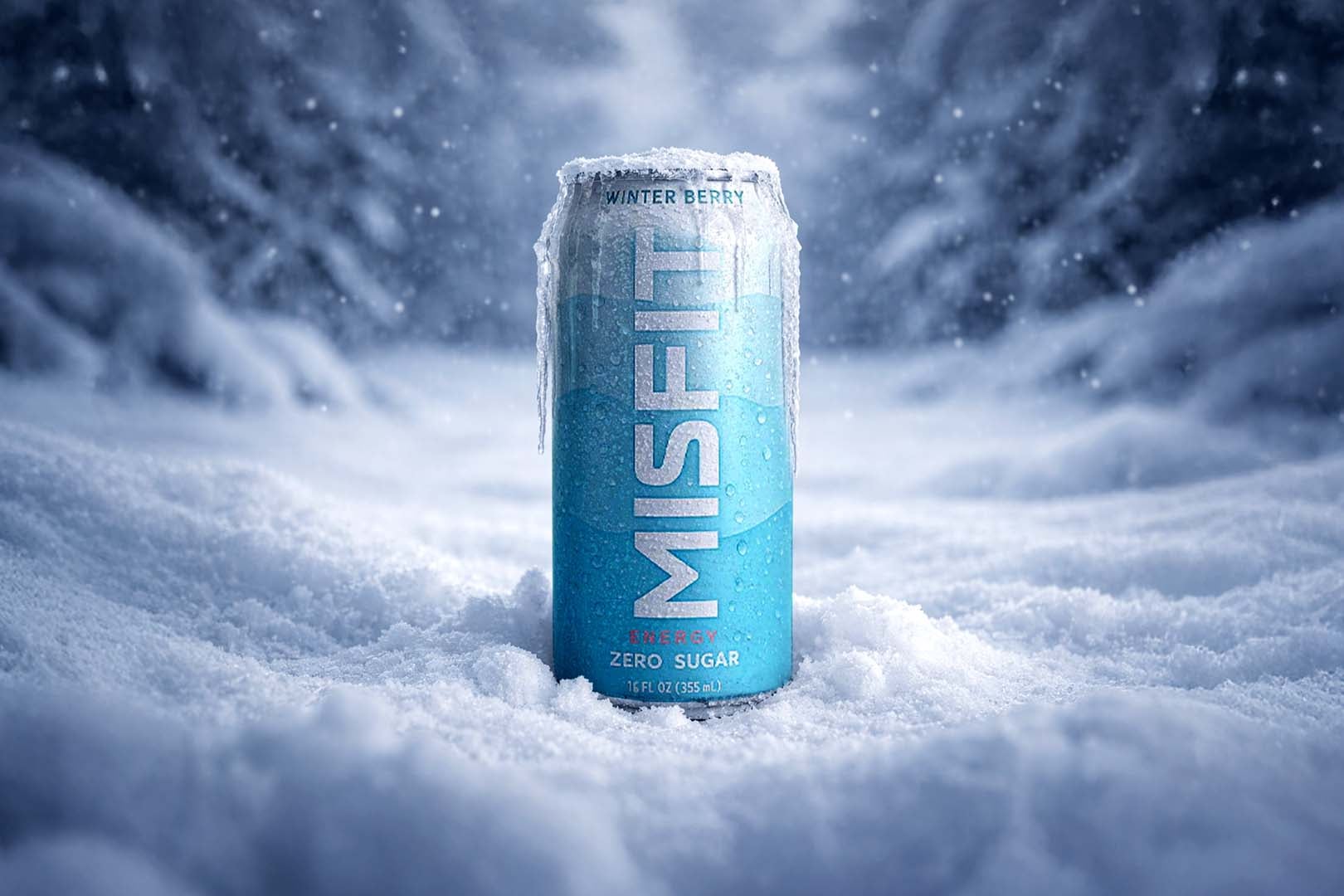 Winter Berry Misfit Energy Drink