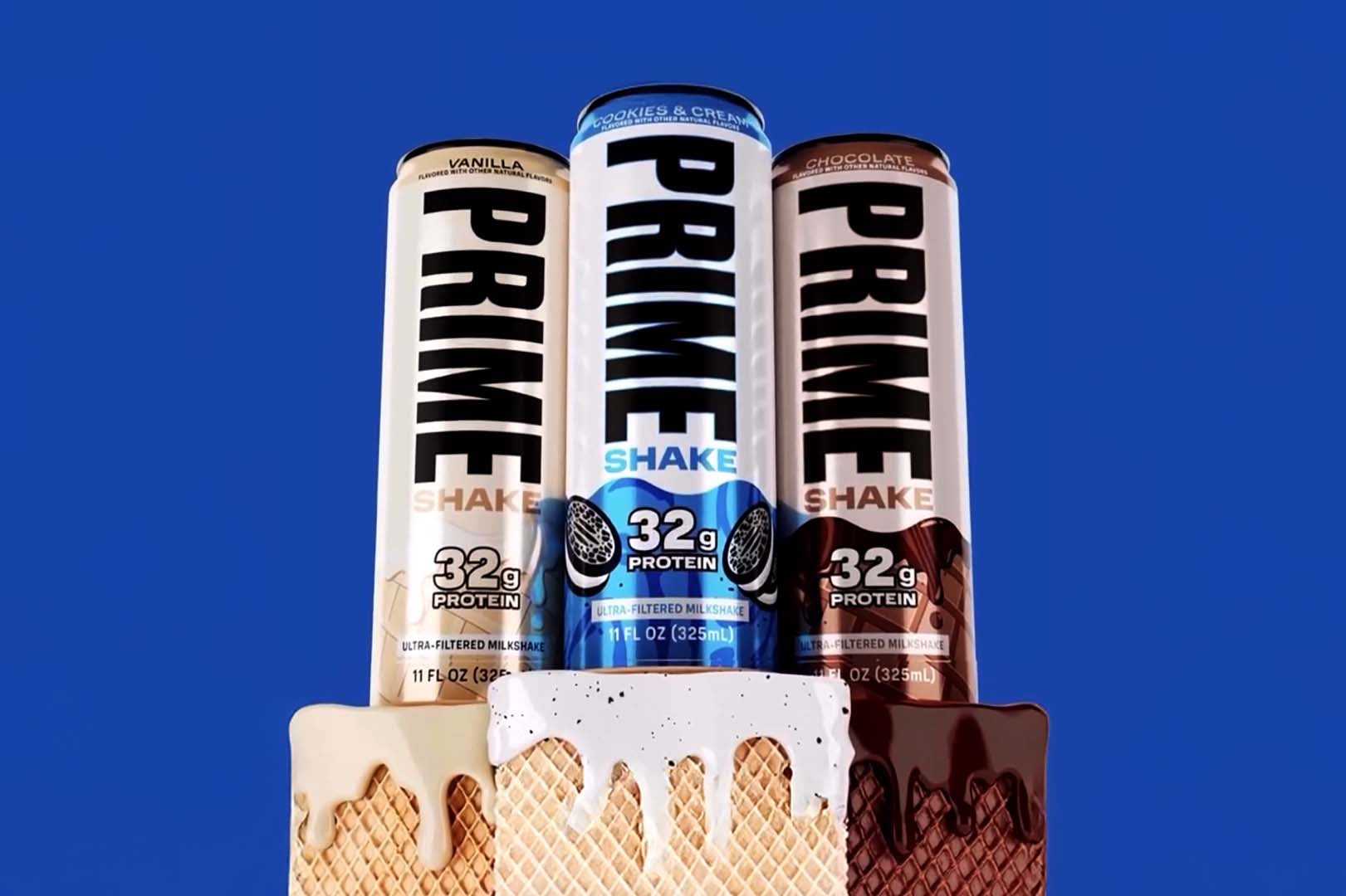 Prime goes from hydration to energy and now protein in its milk-based Prime Shake