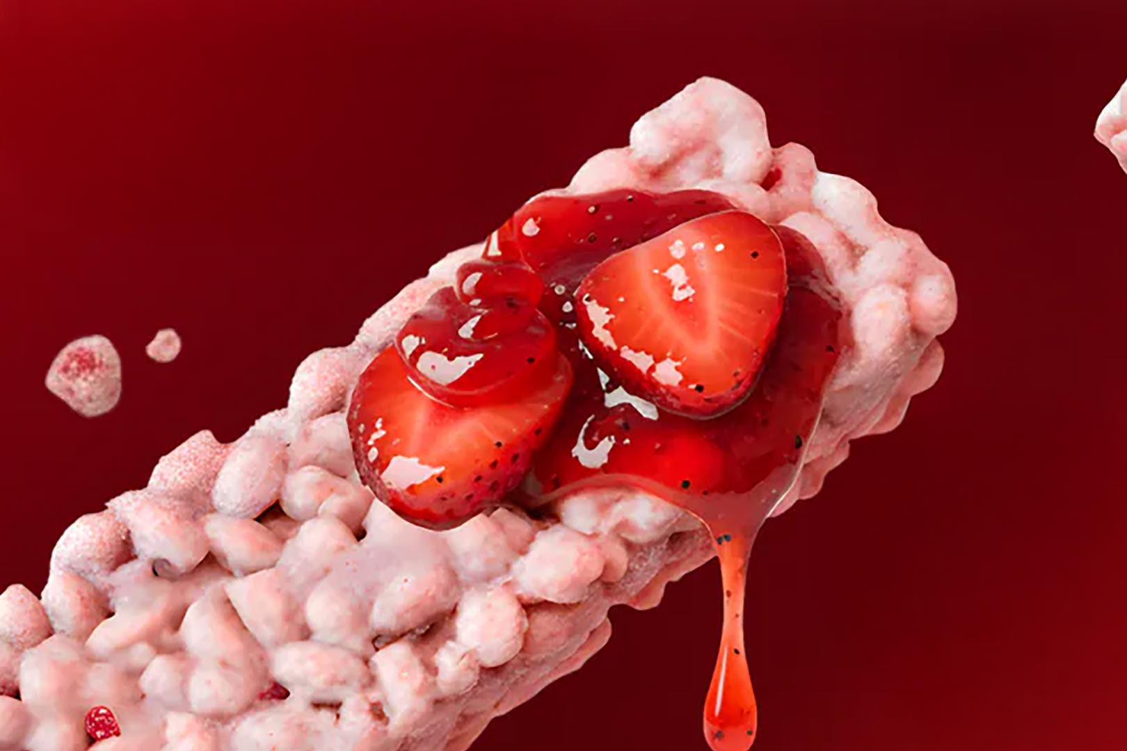 Strawberry Spark Crunch Bar