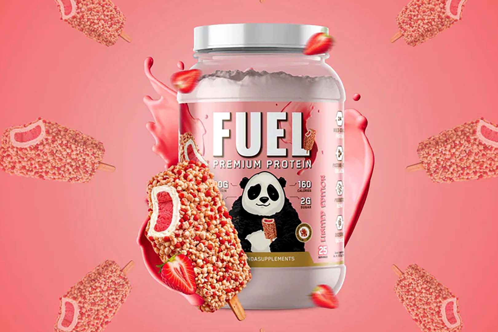 Strawberry Shortcake Panda Fuel Protein